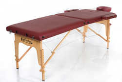 Двухсекционный массажный стол RESTPRO Classic 2 Wine Red