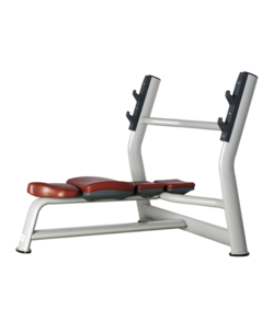 BRONZE GYM H-023А Скамья для жима горизонтальная (КОРИЧНЕВЫЙ)