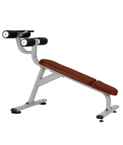 BRONZE GYM J-028 Скамья для пресса с отрицательным наклоном
