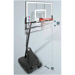 Баскетбольная стойка Gold 48" Restangle Acrylic